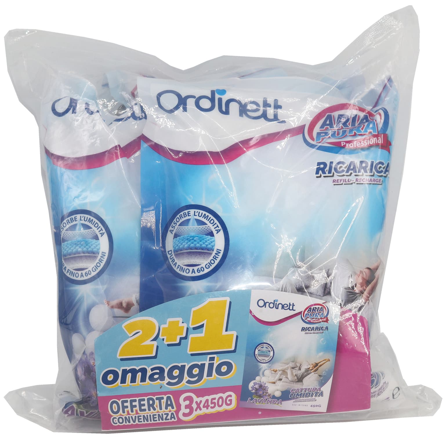Ricarica Sali Neutro 450 Grammi PZ.3 8.00 Confezioni Giò Style Ordinett - 2