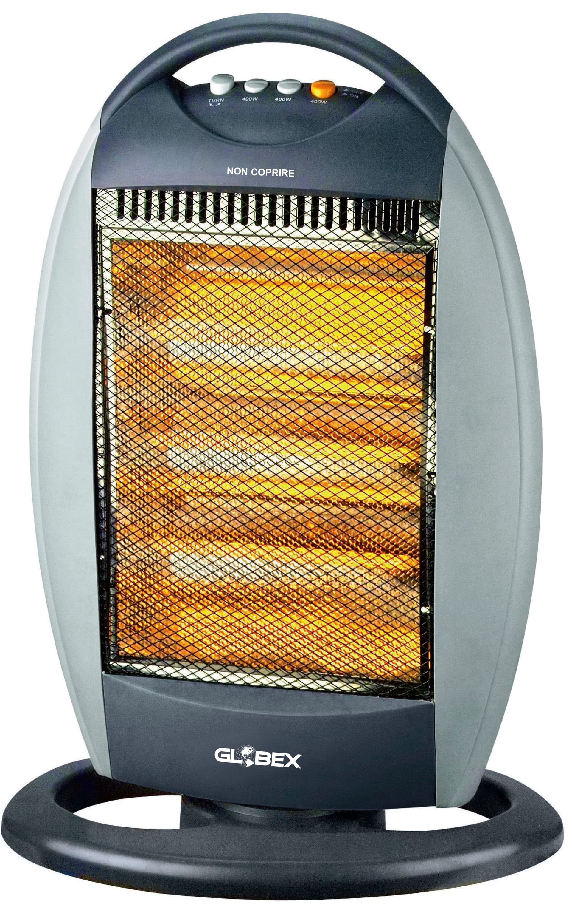 Stufa Alogena Demetra 400 800 1 200 W Globex - 2