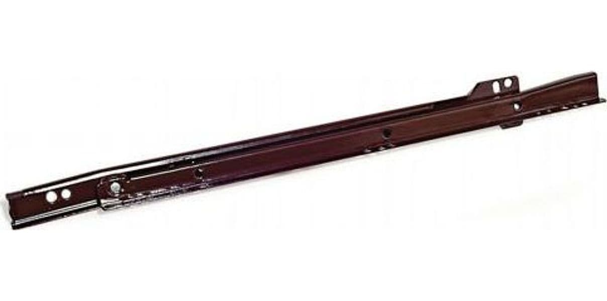 Guide per Cassetti con Fermo Colore Marrone Cm 55 25 Coppie - 2
