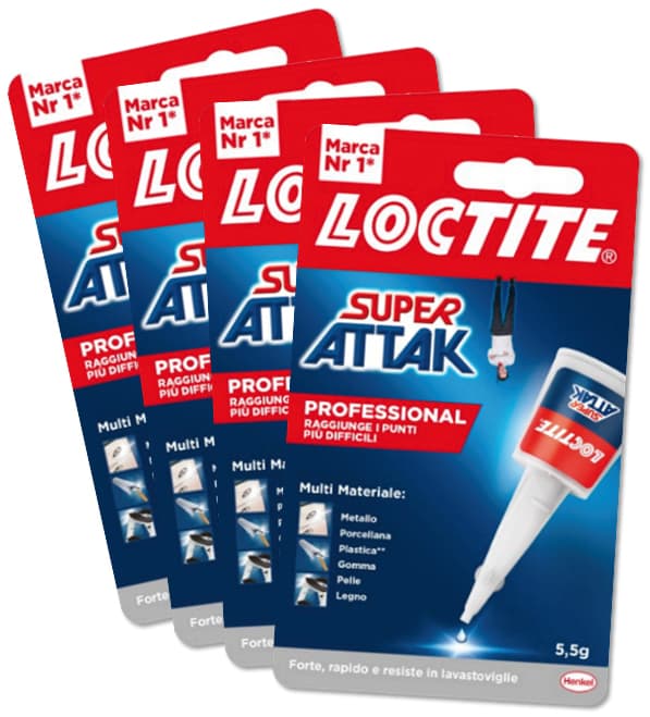Colore La Super Attak 24+2 Omaggio Gr. 5 5 Henkel - 2