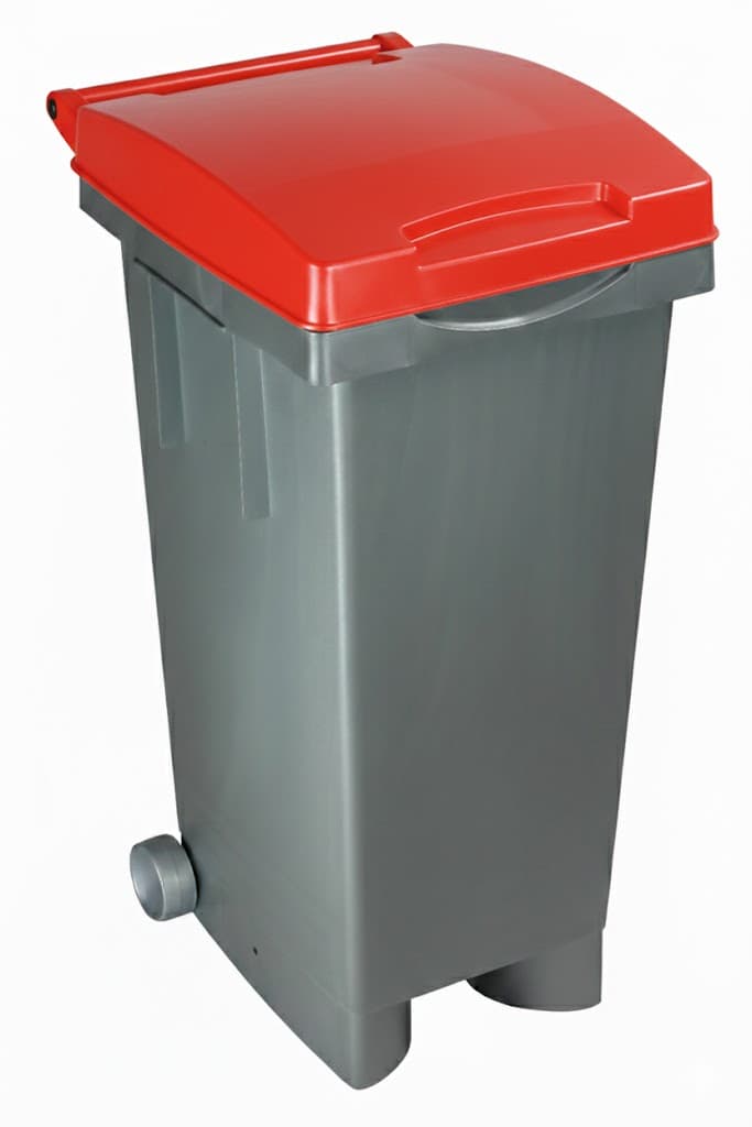 Ics Bidone Tata Colore Or per Differenziata L 80 cm 38 x 50X80 Codice 35816 - 2