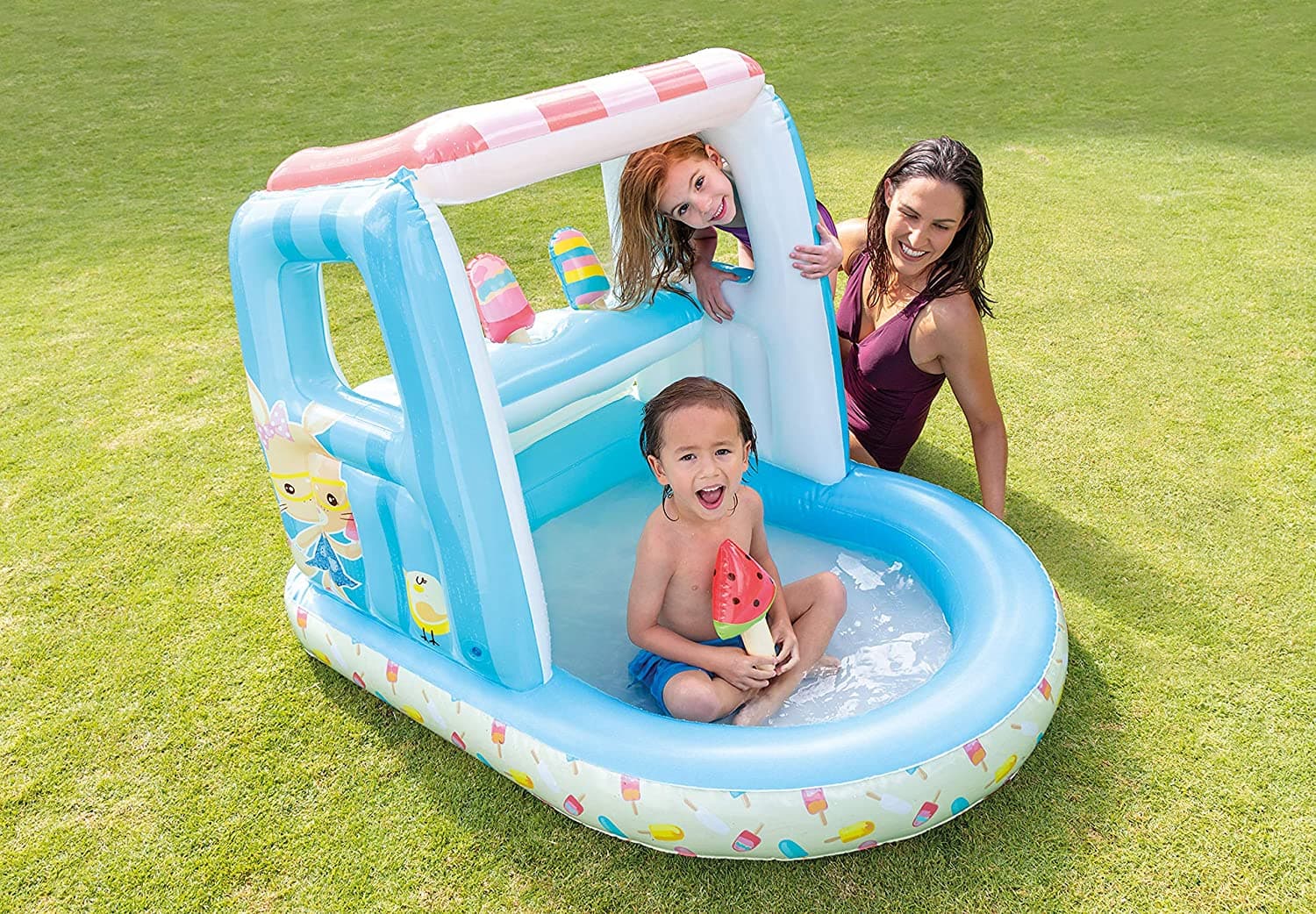 Piscina Gonfiabile Ice Cream Cm 127 x 102X99 H (L 60) Intex - 2