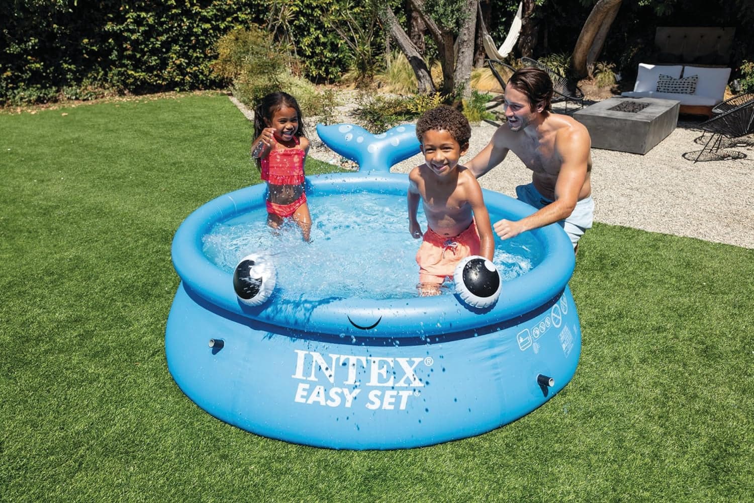 Piscina Tonda Autoportante Easy Set Jolly Whale Ø Cm 183 x 51 H L 880 Intex - 2