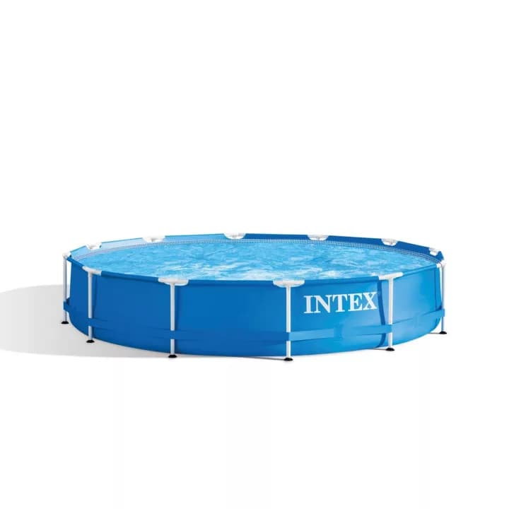 Piscina Tonda Frame Telaio Portante con Pompa Filtro Ø Cm 305 x 76 H Intex - 3