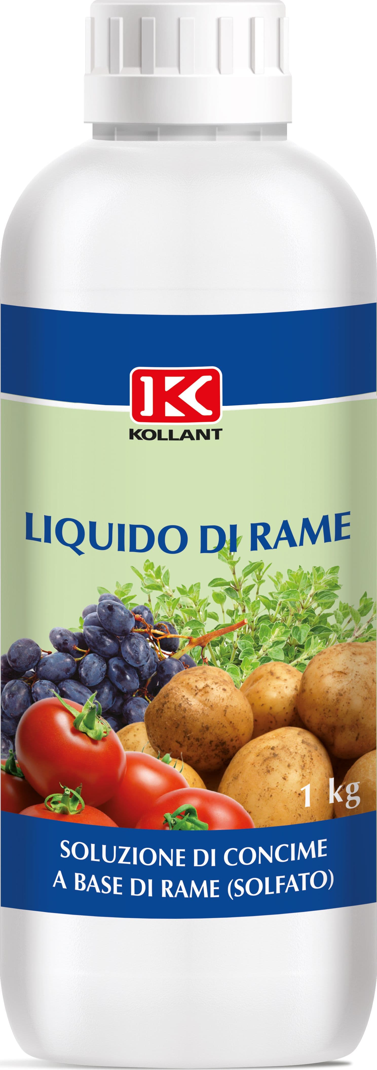 Concime Liquido di Rame Kg 1 12 Pezzi Kollant - 2