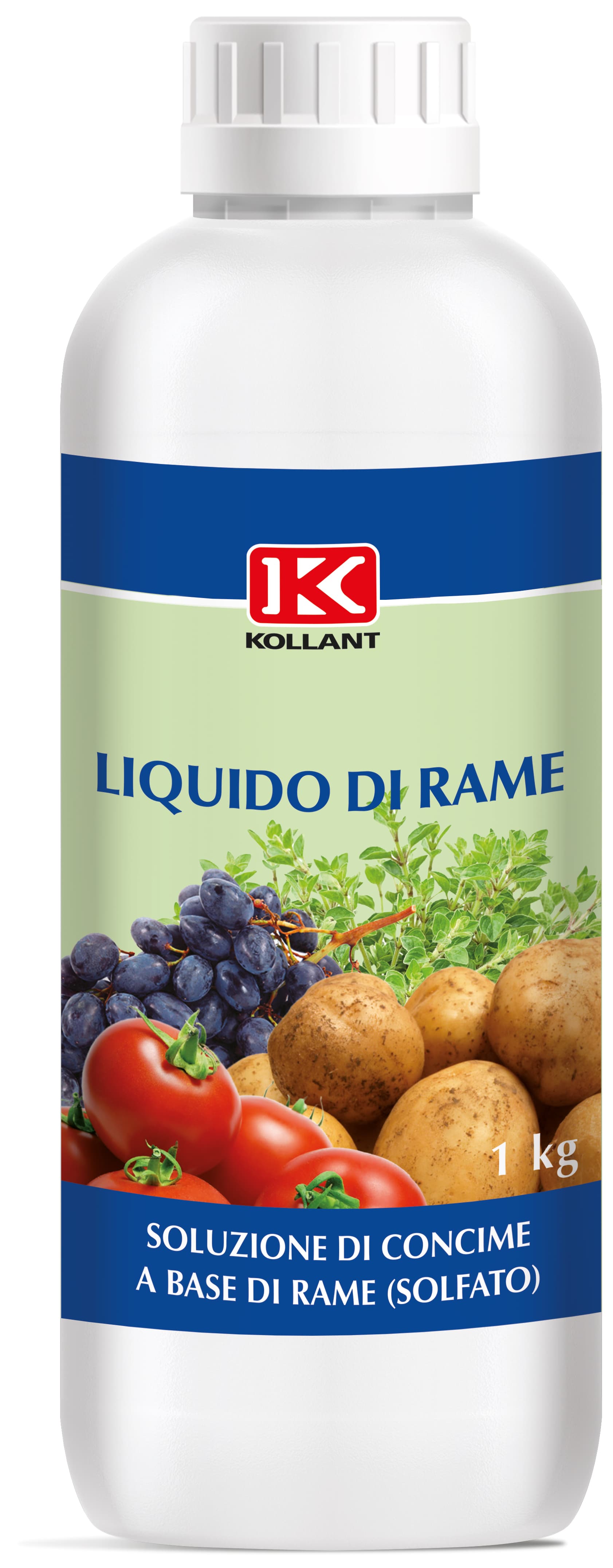 Concime Liquido di Rame Kg 1 12 Pezzi Kollant - 2