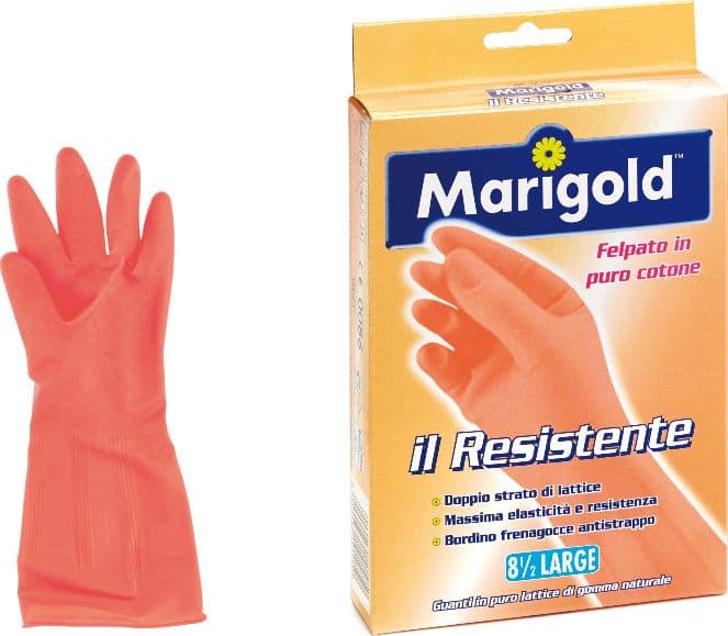 Guanti in Lattice Il Resistente Tg. XL 12.00 Paia Marigold - 2