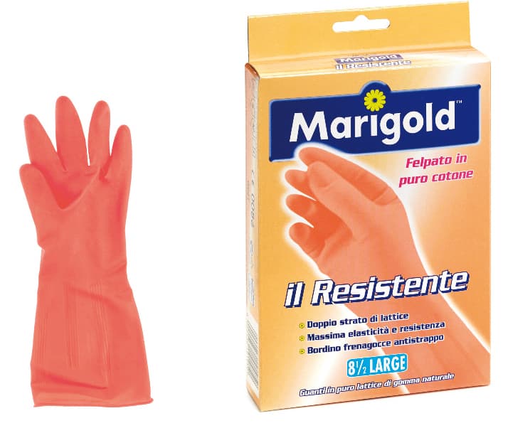 Guanti in Lattice Il Resistente Tg. XL 12.00 Paia Marigold - 2