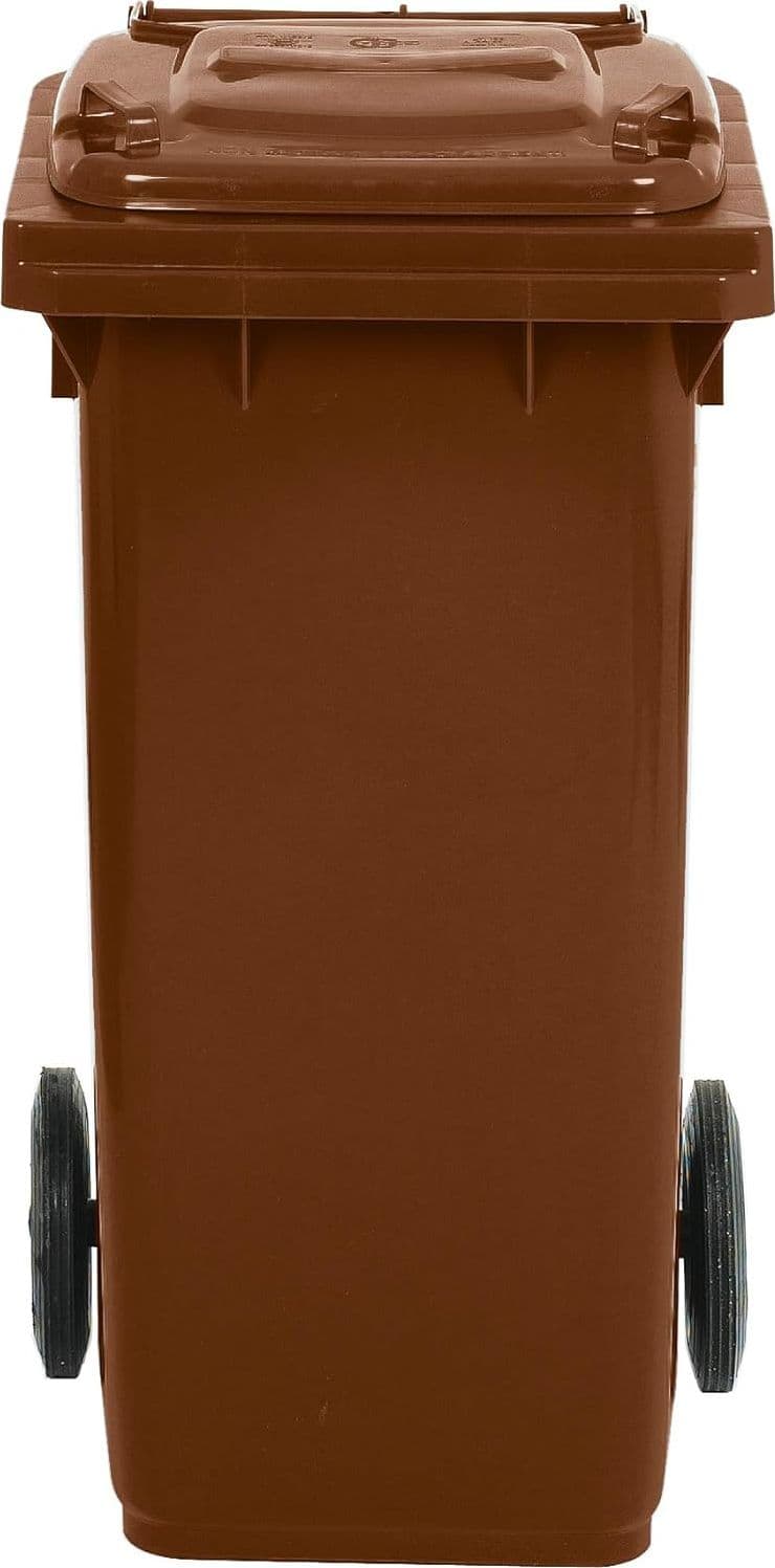 Bidone per Differenziata L 120 cm 48 x 48 5X93 H Colore Marrone Mobil - 2