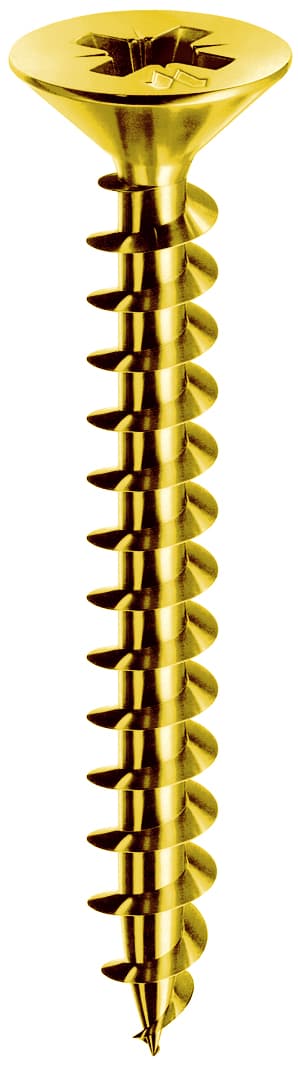 Vite Panelvit Tsp Ferro Ottonato Mm 4 x 60 200 Pezzi Mustad - 2
