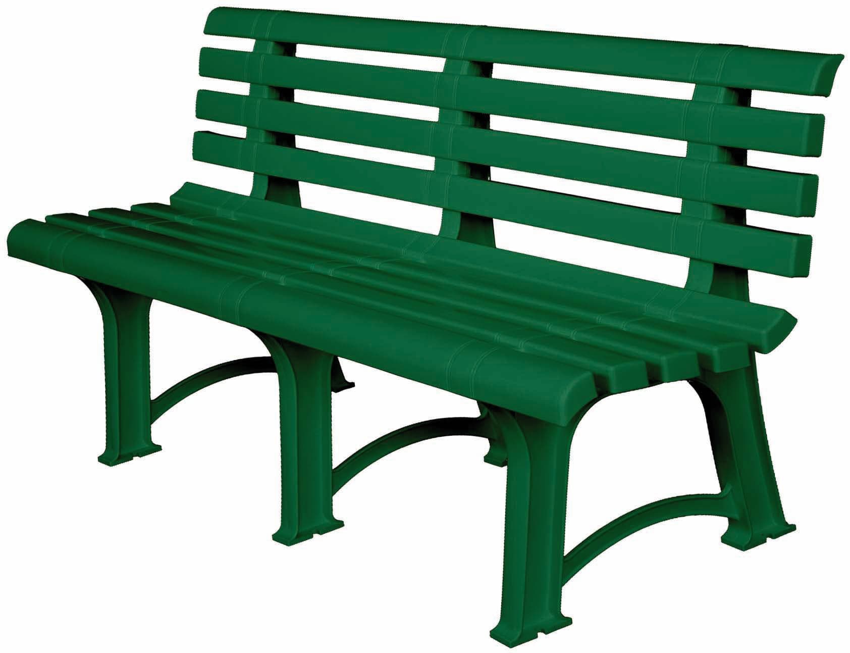 Panchina Atena Cm 149 x 51X73 H Colore Verde - 2