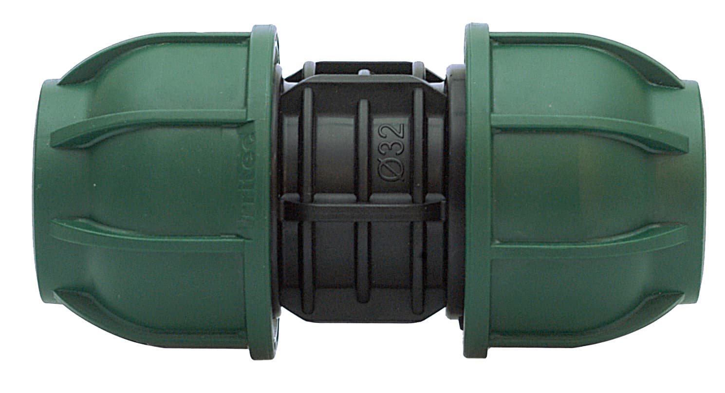 Raccordo a Compressione PN10 Manicotto Misura 40 x 40 5 Pezzi - 2