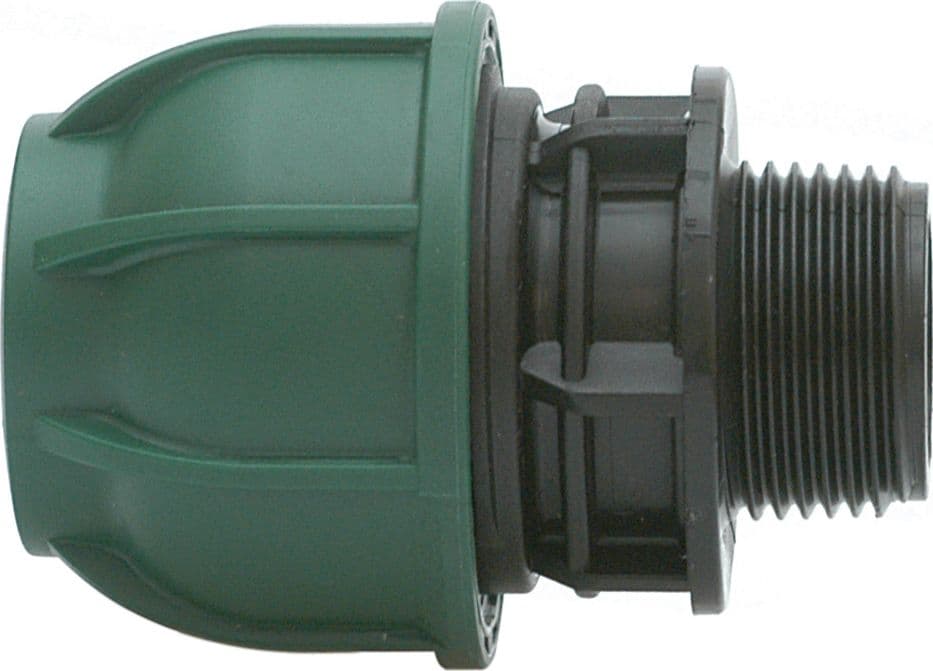Raccordo a Compressione PN10 Maschio Misura 25X1/2 10 Pezzi - 2
