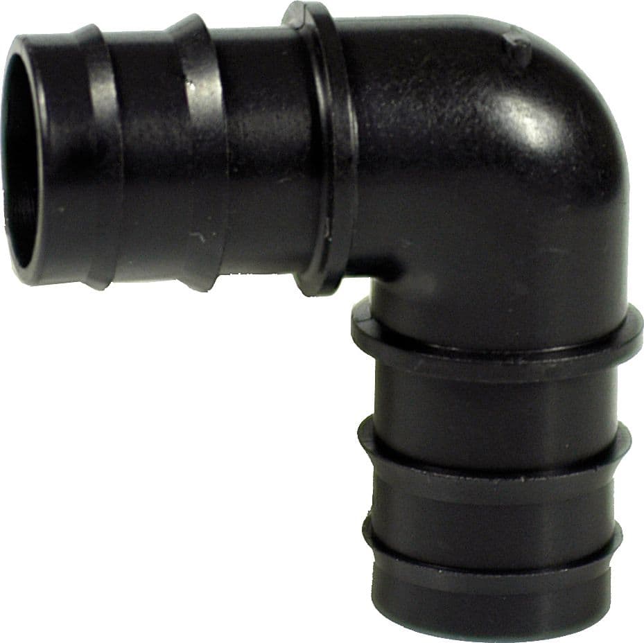 Raccordo a Gomito per Tubo in Polietilene Mm 32 x 32 50 Pezzi - 2