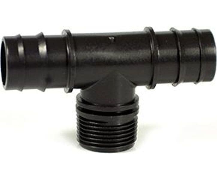 Raccordo a T Maschio per Tubo in Polietilene Mm 20X1/2X20 100 Pezzi – Autres