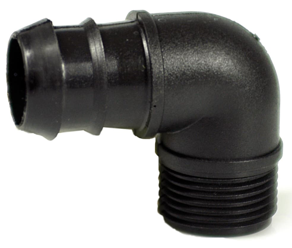 Raccordo Filettato a Gomito per Tubo in Polietilene Maschio Mm 32 x 1 50 - 2