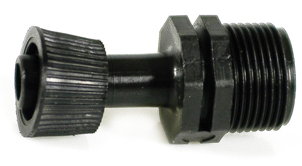Raccordo Filettato Maschio per Ala Gocciolante Mm 16X½ 100 Pezzi - 2