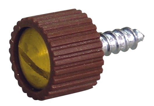 Reggicristallo con Vite Colore Marrone 250 Pezzi - 2