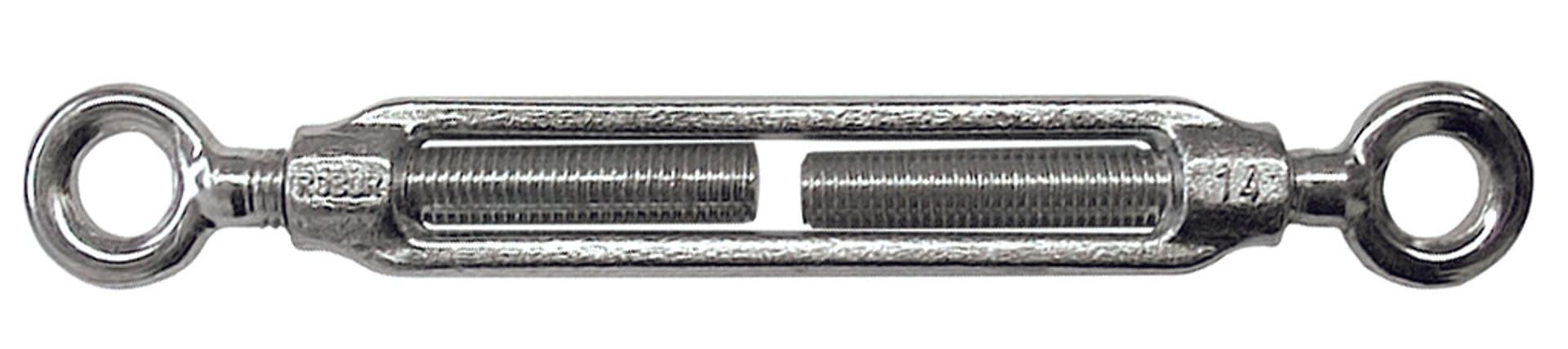 Tenditore a Due Occhi per Funi Mm 14 (9 16) 15 Pezzi Robur - 2