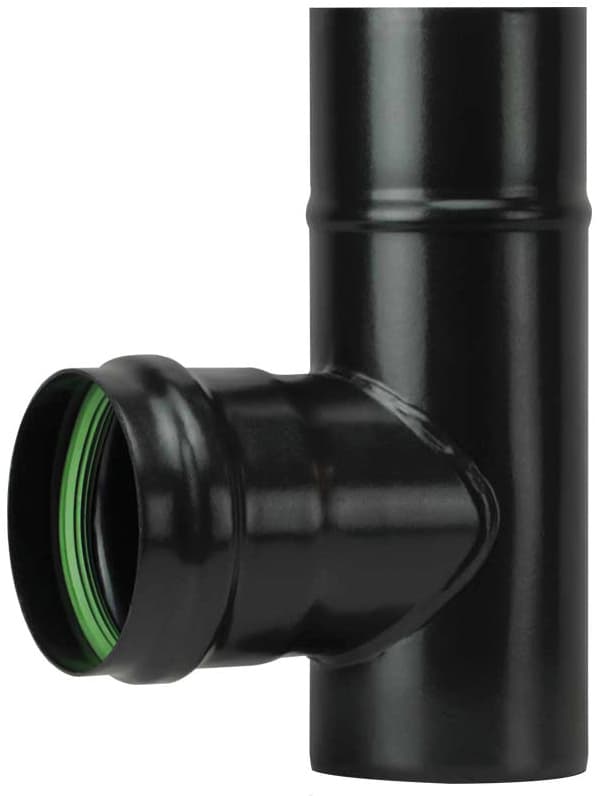 Raccordo a T per Stufa a Pellet Light (M F) senza Guarnizione Codice 55059 - 2