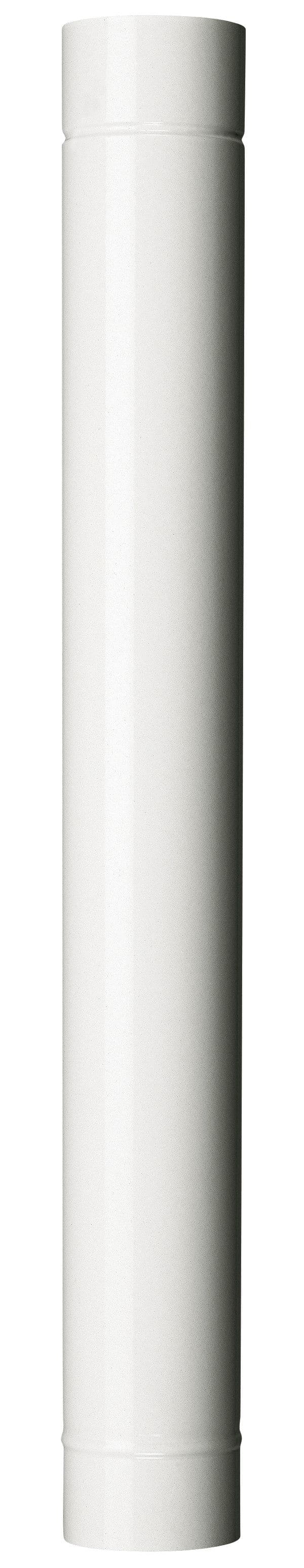 Tubo per Stufa a Legna Porcellanato Classic Colore Bianco Ø Cm 10 x 50 12 - 2