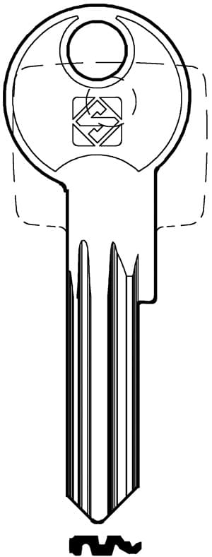 Chiave Asc IE29 (g. Vae 0) Iseo 20 Pezzi Silca - 2