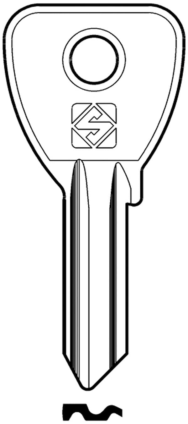 Chiave Asc OC236 (g. Vac 0) Omec 20 Pezzi Silca - 2