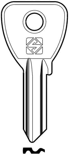Chiave Asc OC236 (g. Vac 0) Omec 20 Pezzi Silca - 2