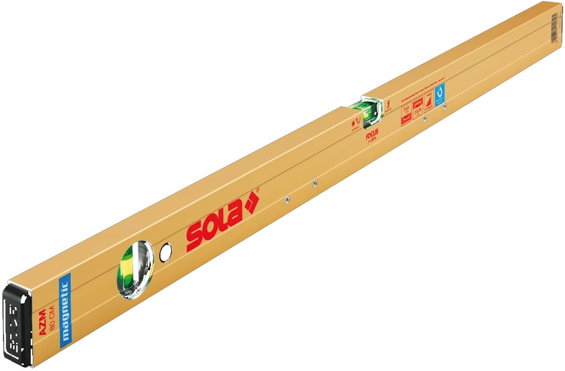 Livella Azm 50 Magnetica 2 Bolle in Alluminio Cm 50 Sola - 4