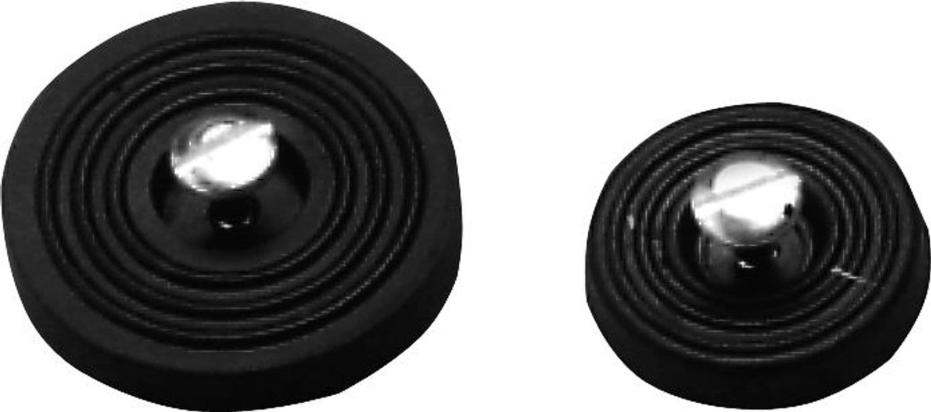 Sottosedie con Vite Colore Nero Ø Mm 23 8 Pezzi. 100.00 Confezioni - 2