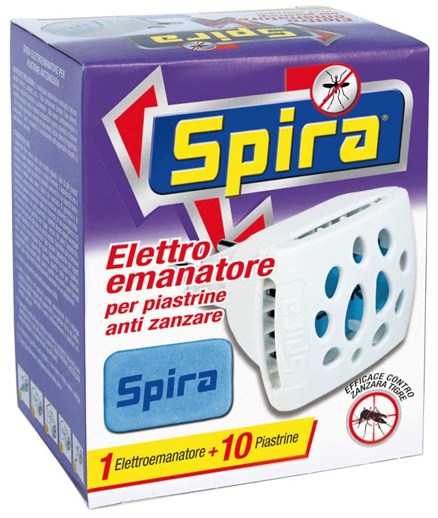 Elettroemanatore + 10 Piastrine 12 Pezzi Spira - 2