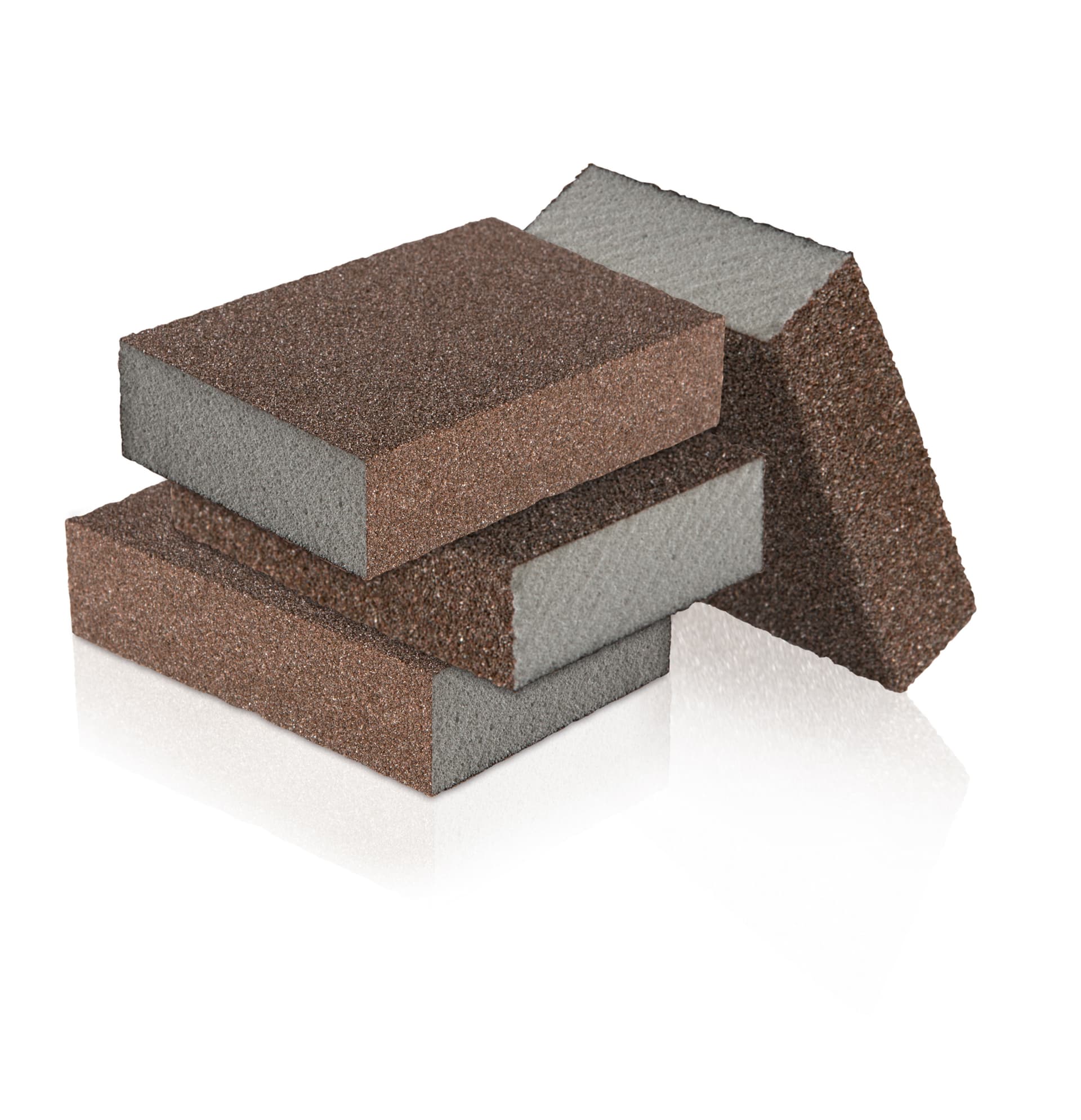 Spugnetta Abrasiva Mm 98 x 69X26 H Grana Fine N°100 24 Pezzi - 2