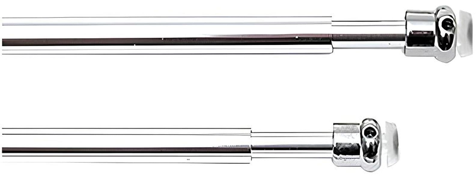 Stanghetta Estensibile Universale Tondy Colore Argento Cromato Cm 36÷60 Pz - 2