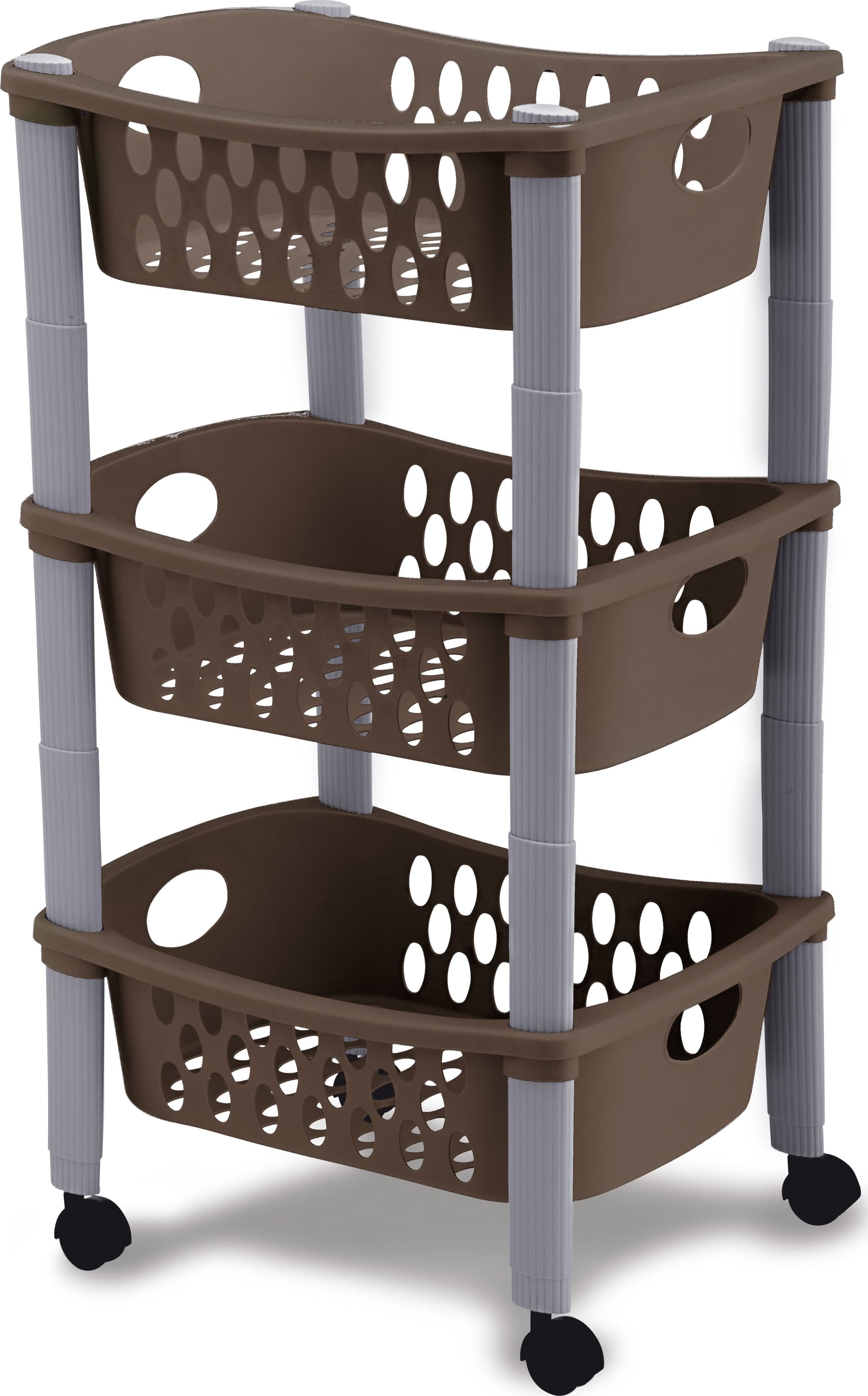Carrello Otello Colore Tortora Stefanplast - 2