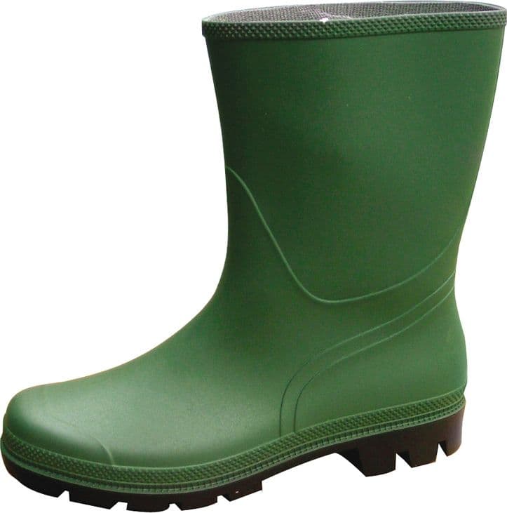 Stivali in PVC Garden Tronchetto Colore Verde Misura 45 - 2