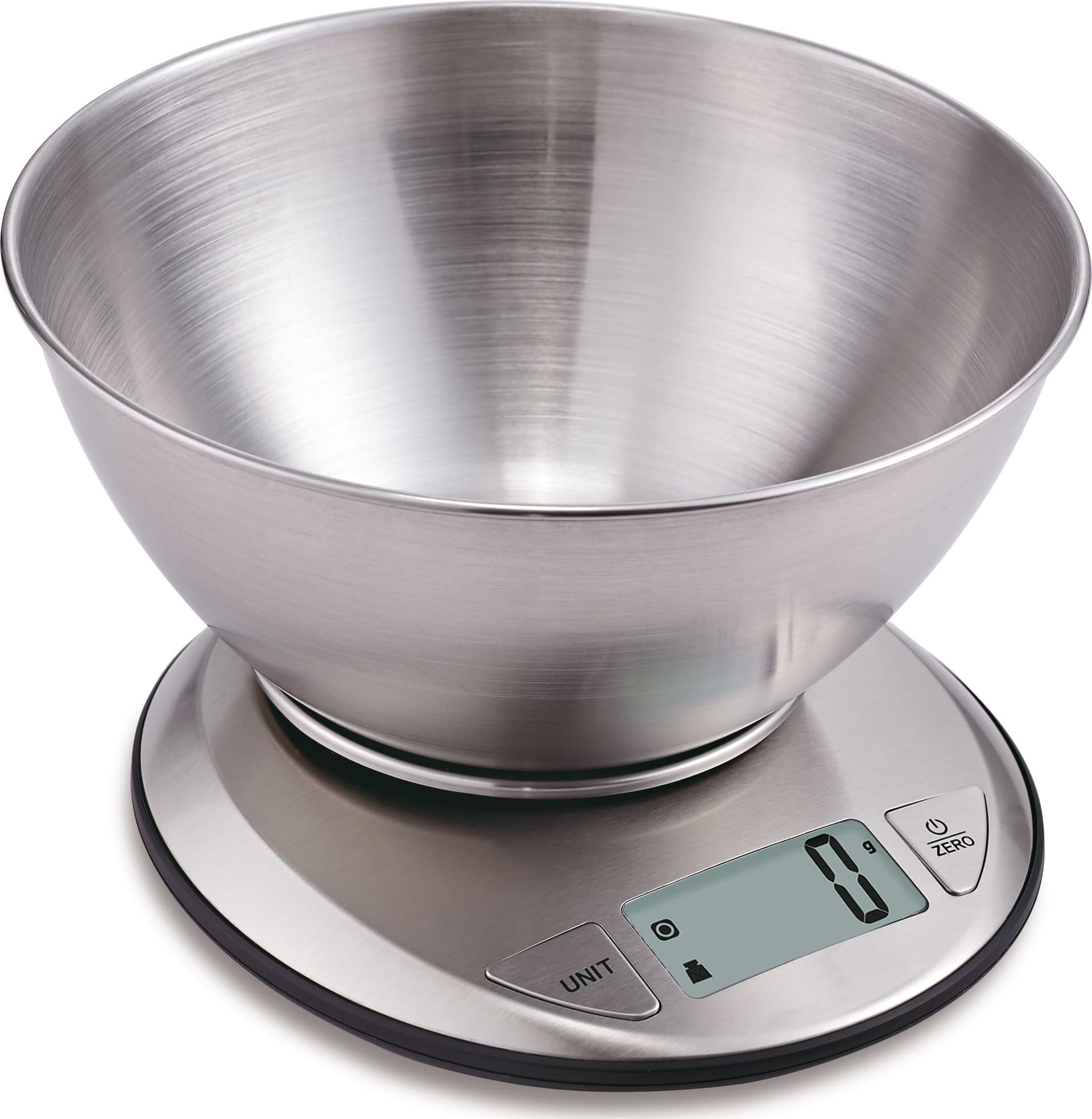 Bilancia da Cucina Elettronica in Acciaio Inox Portata Kg 5 Tata Linda - 2