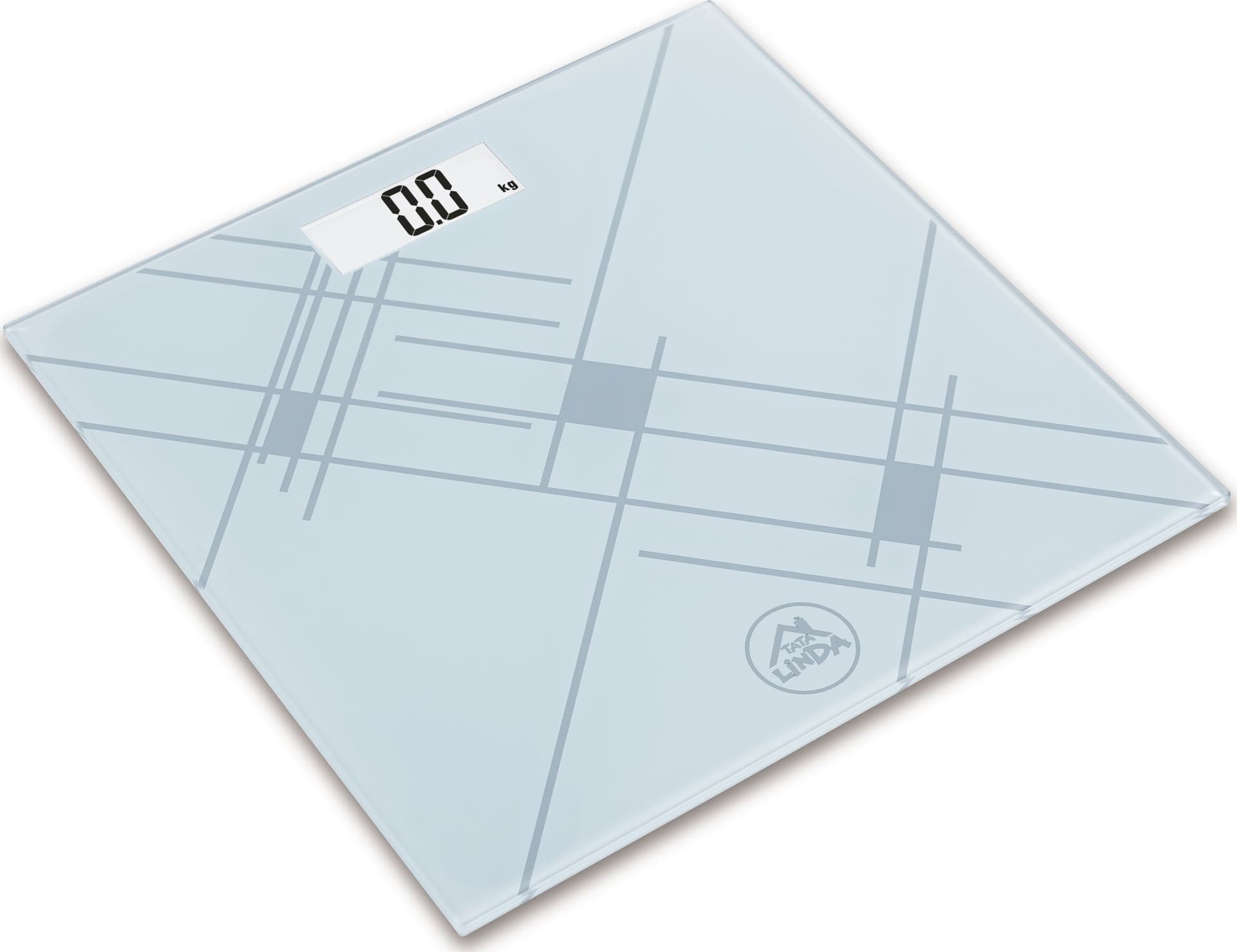 Bilancia Pesapersone Elettronica Portata Kg 180 Colore Bianca Tata Linda - 3