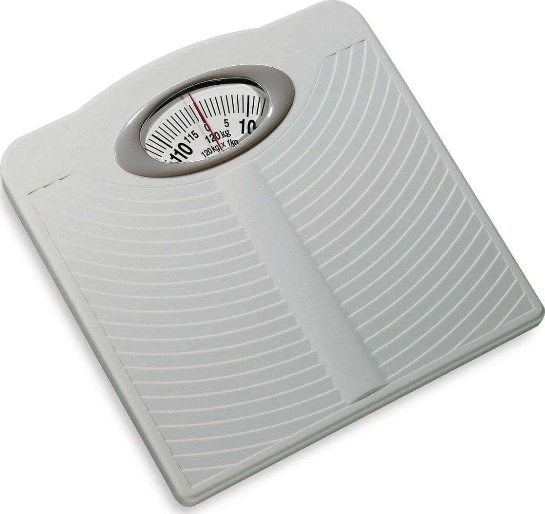 Bilancia Pesapersone Meccanica Portata Kg 120 Colore Grigia Tata Linda - 2