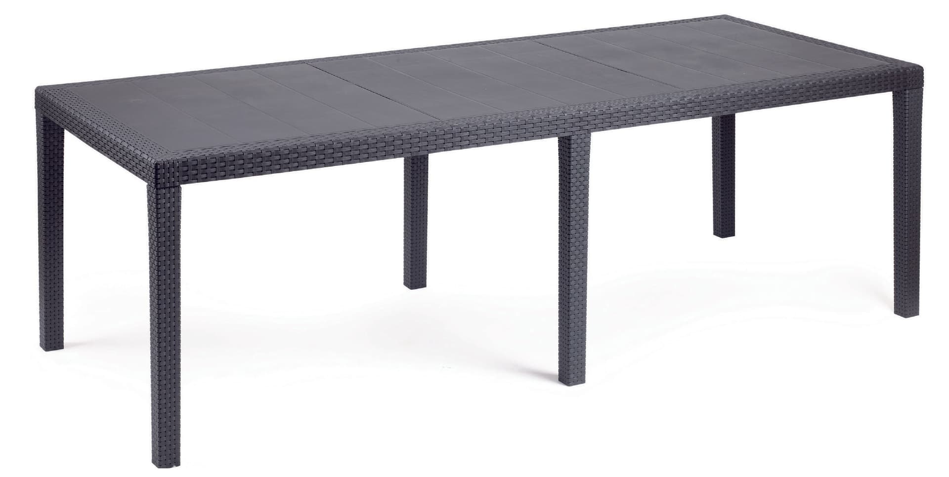 Tavolo Queen Cm 150÷220 x 90X72 H Colore Antracite - 2