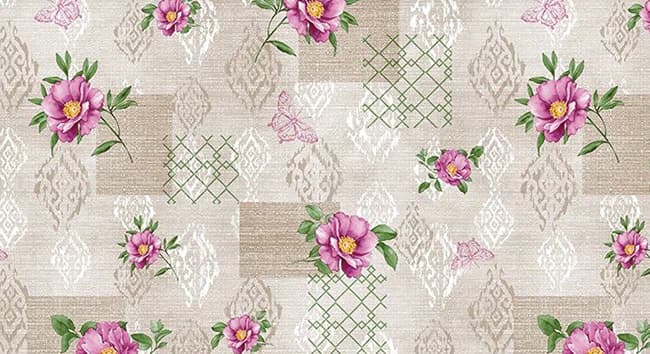 Tovagliato in PVC Fantastik Fiori 1176 1 Rotolo Cm 140 (h) x 20 M (L) - 2