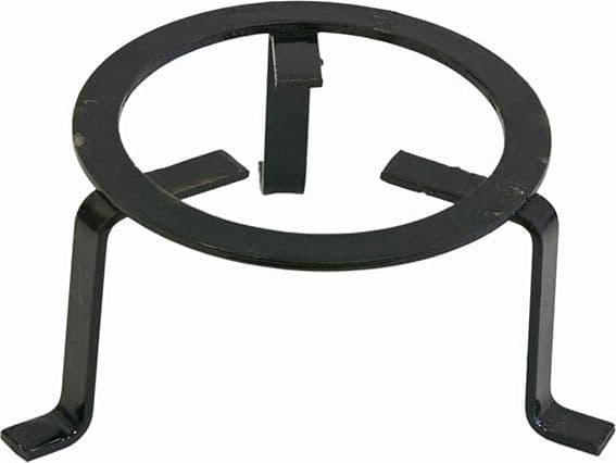 Treppiedi in Ferro per Camino Diametro 55 cm Supporto Resistente - 3