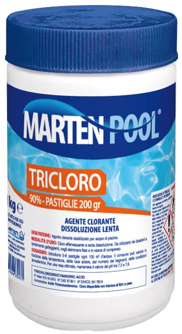 Tricloro in Pastiglie 200 Gr. Kg 1 12 Pezzi - 2