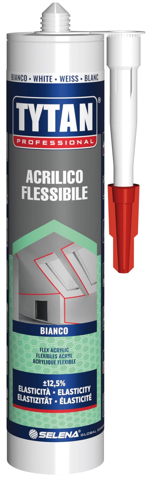 Tytan SIGILLANTE ACRILICO FLESSIBILE ml. 300 - Bianco 24.00 pz - 1