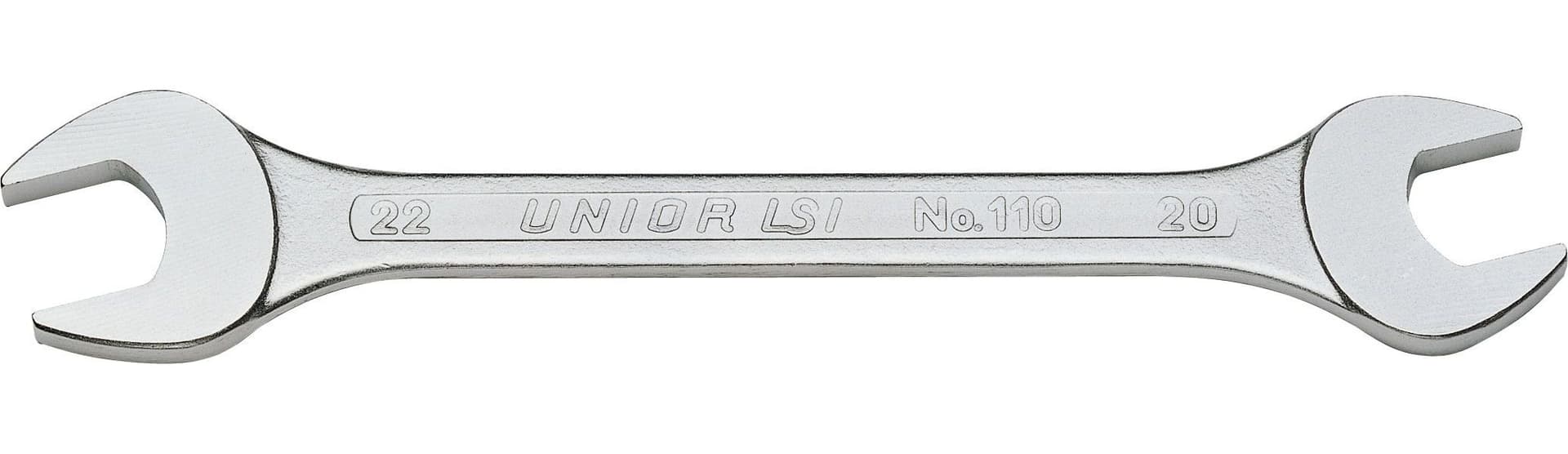Chiave a Forchetta Doppia Art. 110 mm 14 x 15 4 Pezzi Unior - 2