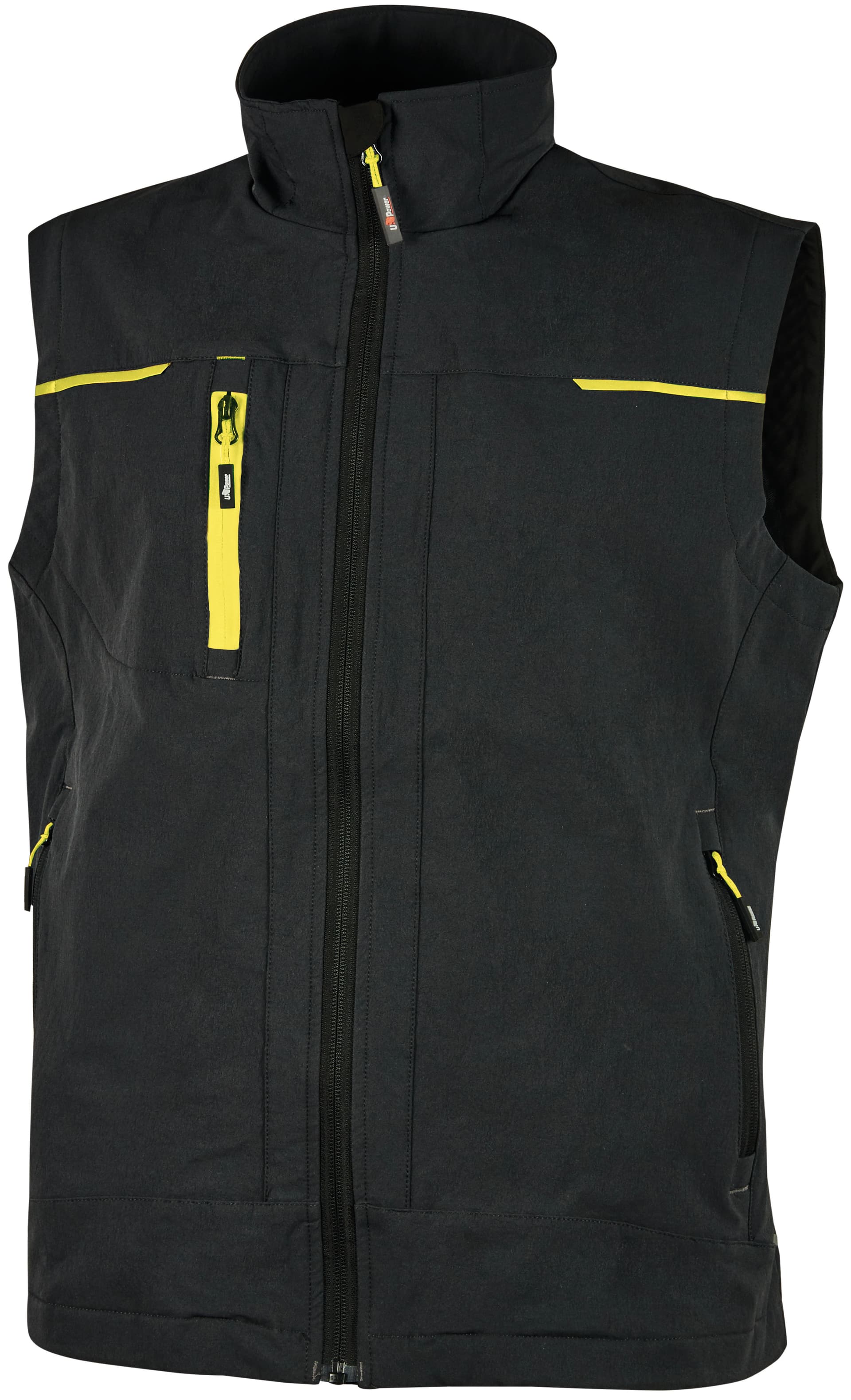 Gilet Saturn Colore Nero Giallo Misura XL U Power - 2