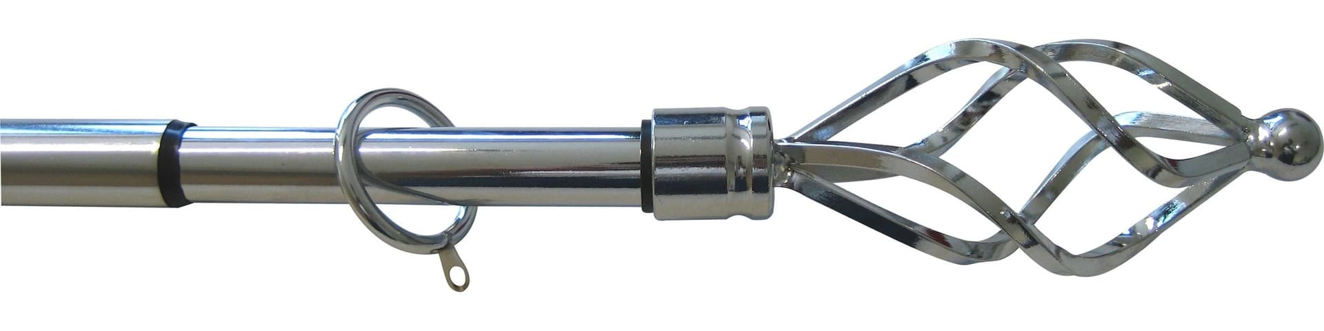 Bastone per Tende Vortice Estensibile Cm 120÷215 Colore Oro Antico Utilia