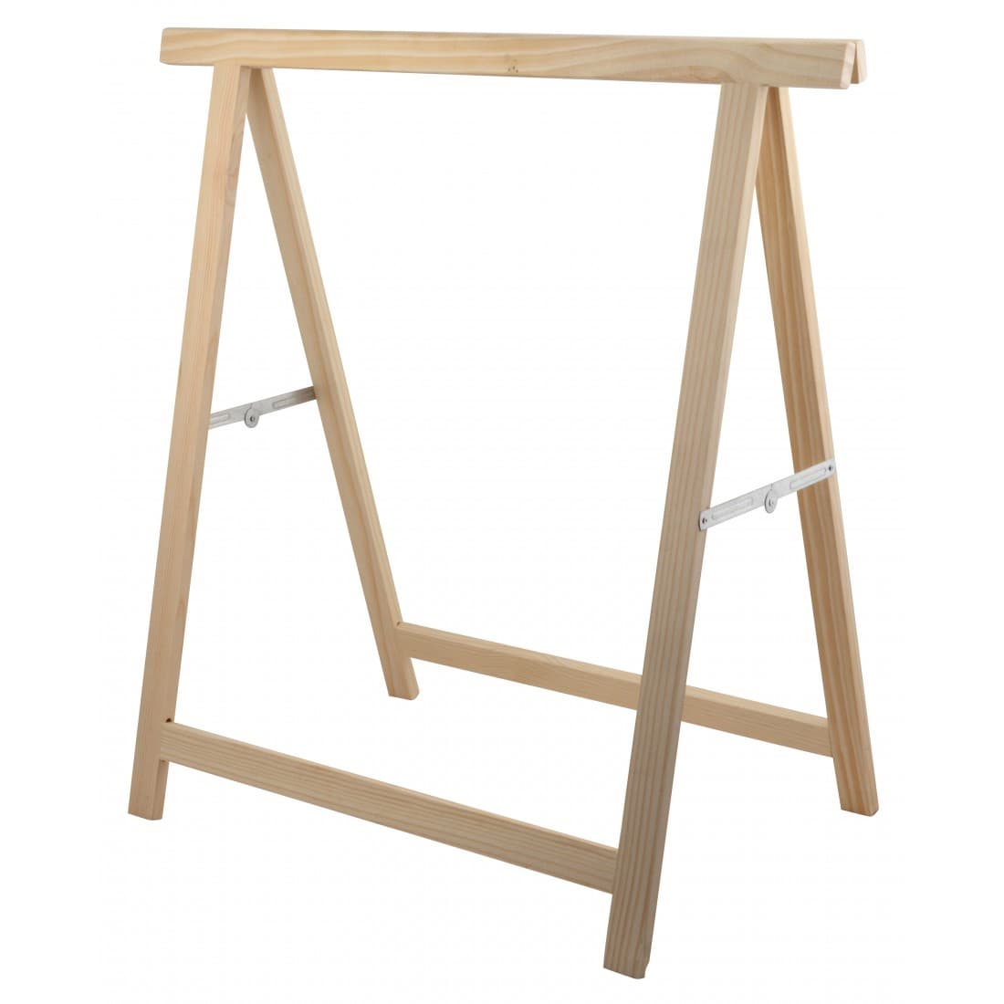 Utilia Cavalletto Richiudibile in Legno di Pino Cm 75 x 40X75 H - 2