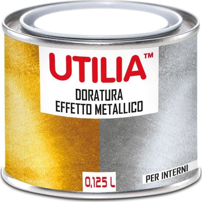 Doratura per Interni Ml. 125 Colore Argento 6 Pezzi Utilia