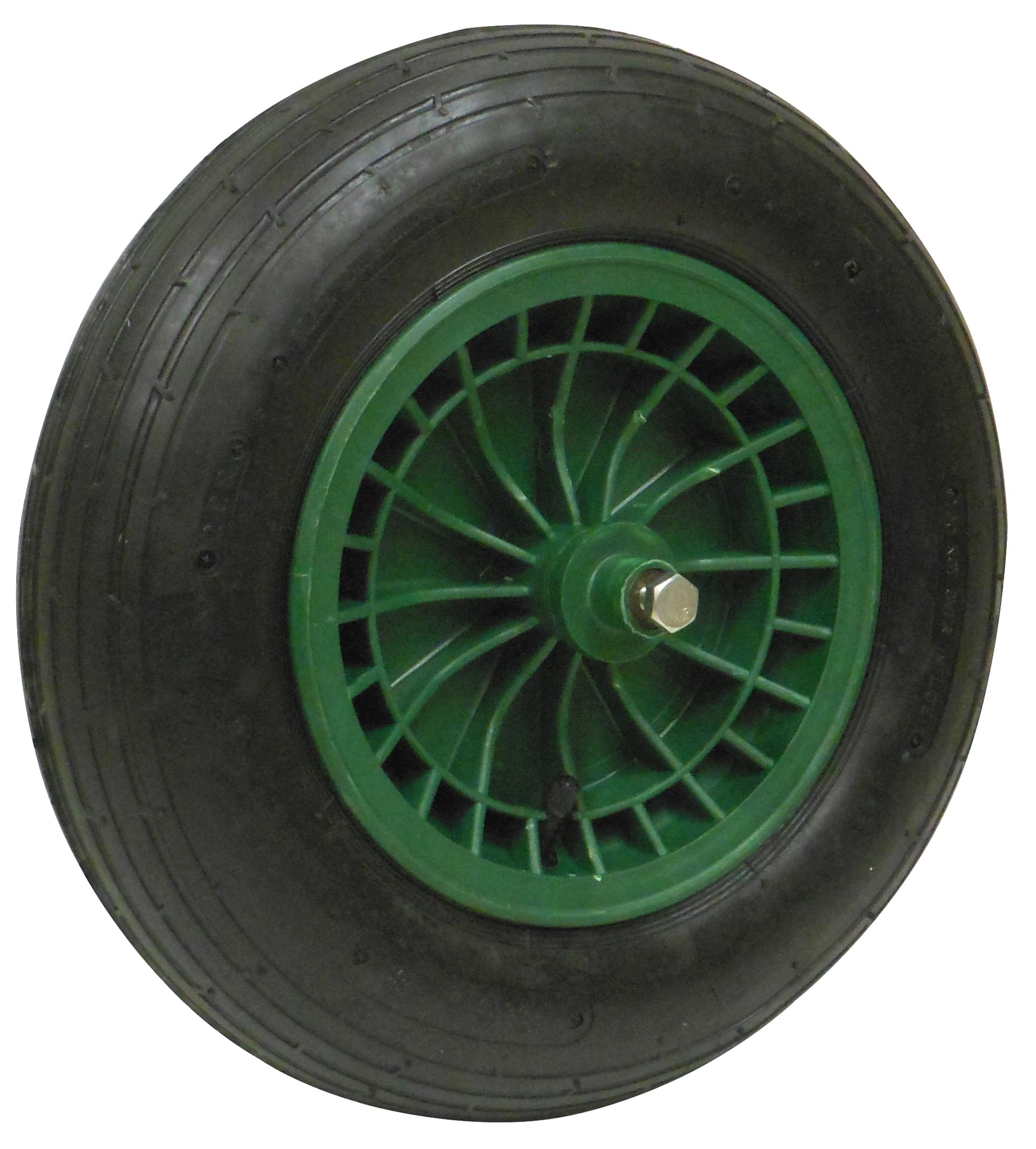 Ruota Piena per Carriola in Plastica Misura 4.00 x 8 Utilia - 2