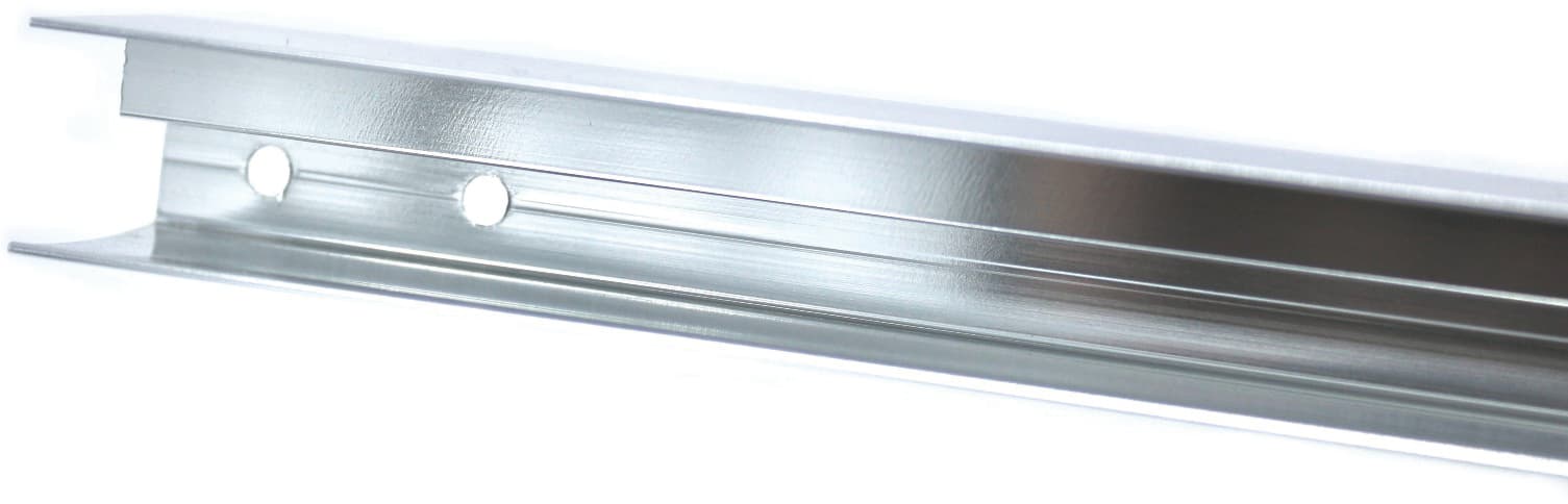 Set Profili Verticali per Parete Fissa Box Doccia Cm 185H Pz. 2 Utilia - 2